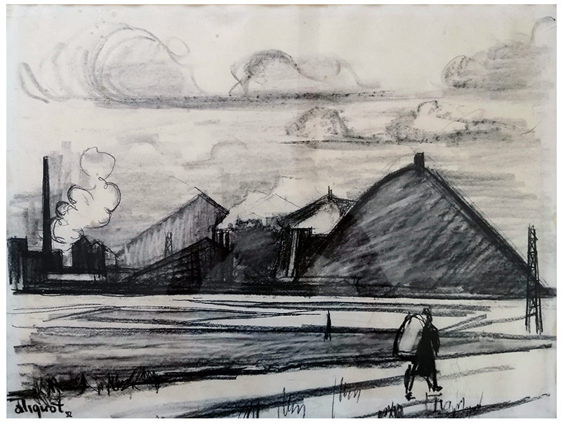 Paysage minier - 1952 